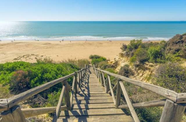 Duplex En Huelva A 15 Minutos En Coche De Las Mejores Playas De Espana Esterno foto